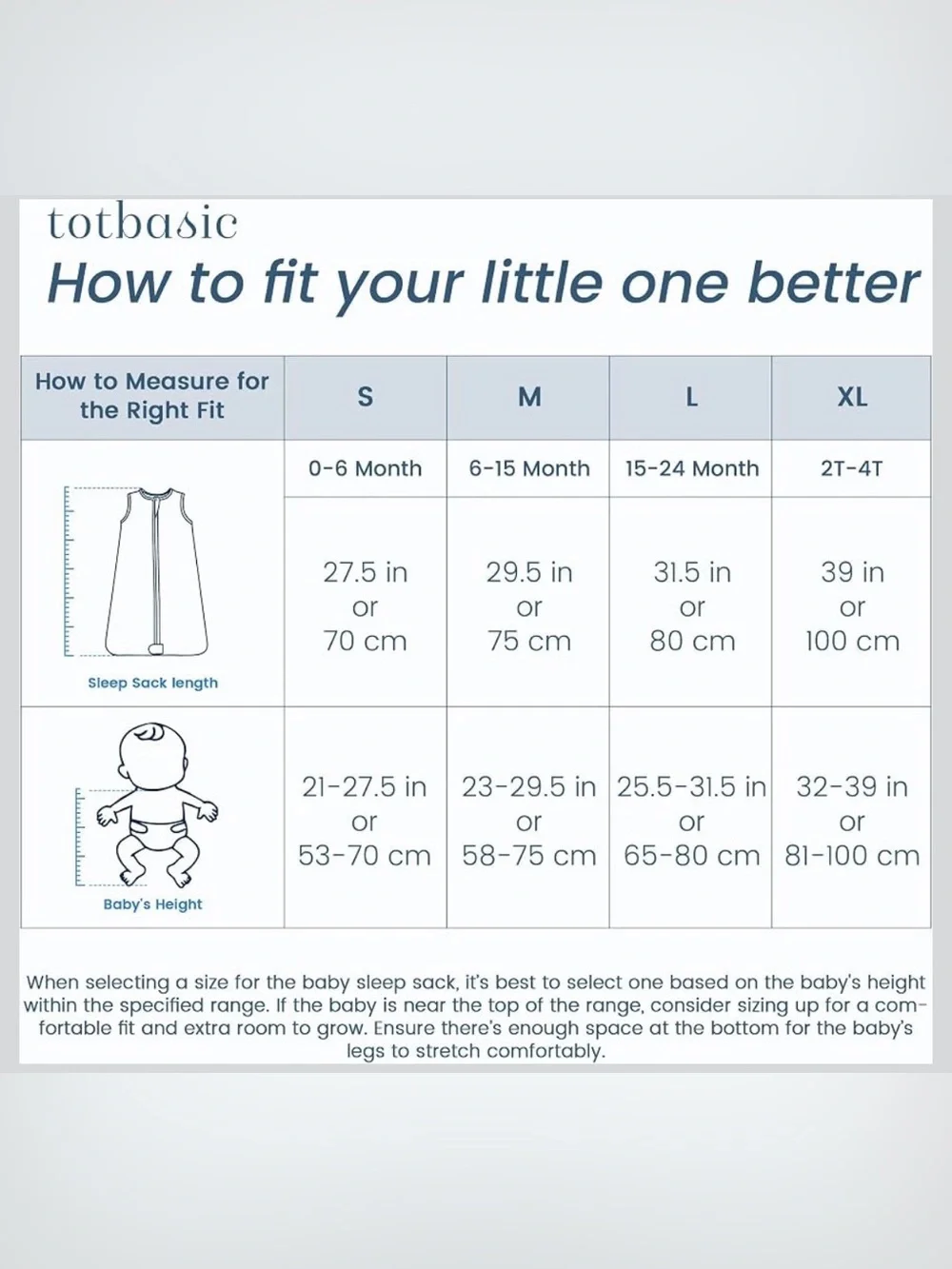 TotBasic Sleep Sack